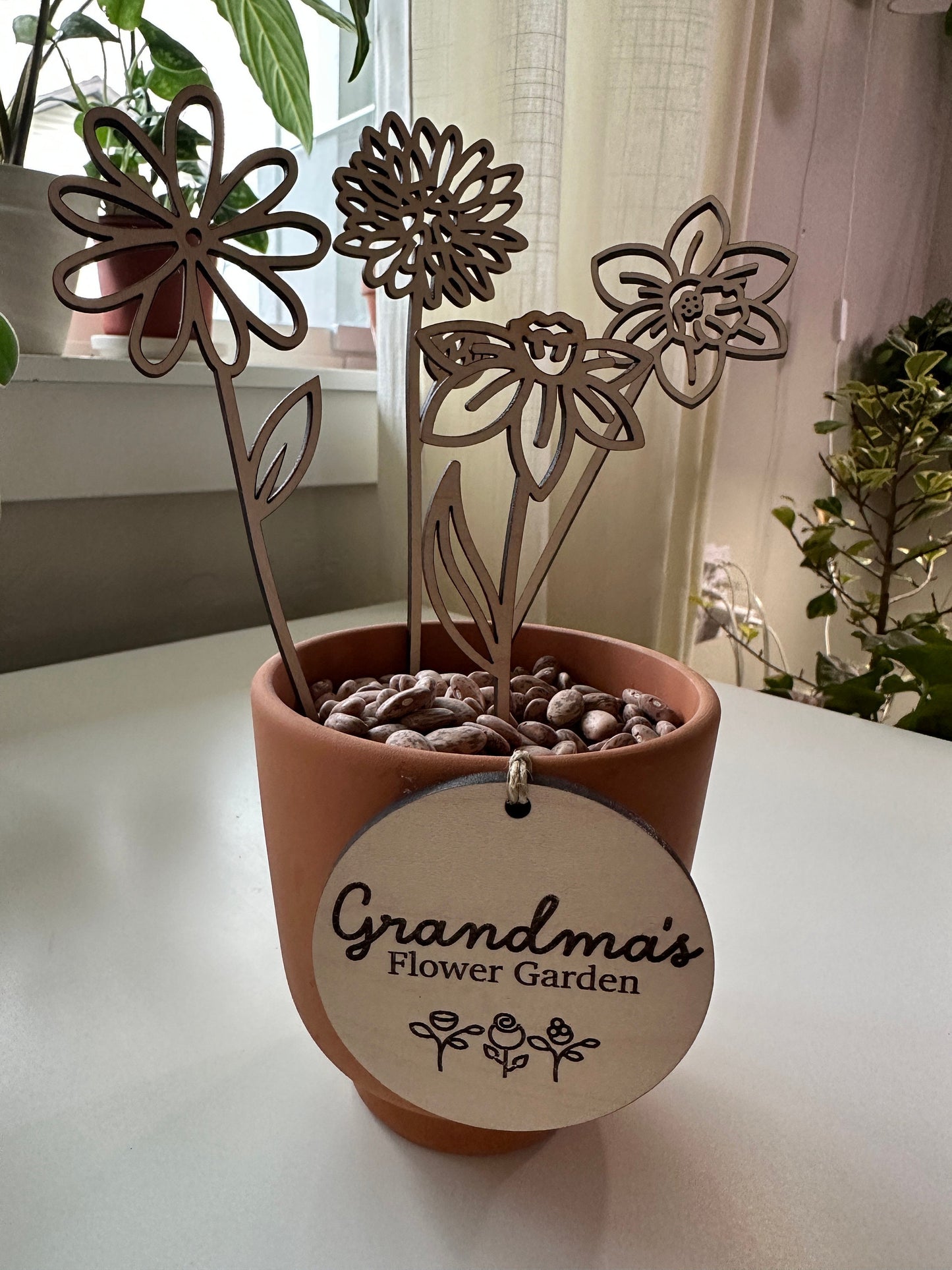 Mother's Day Flower Garden - Gift - Grandma Gift - Personalized